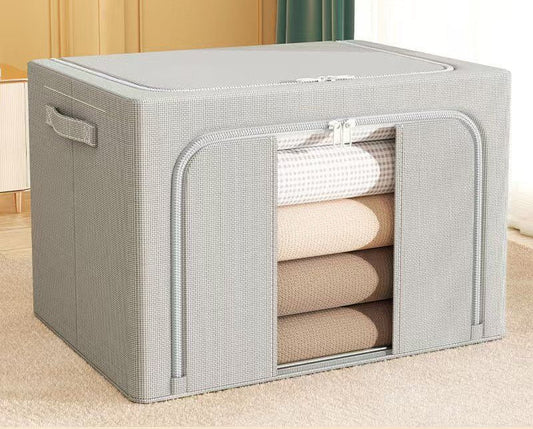 Fabric Storage Box with View Window
